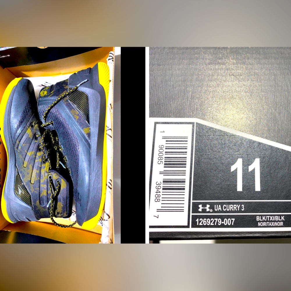 Steph curry 3 size 11 men’s shoes